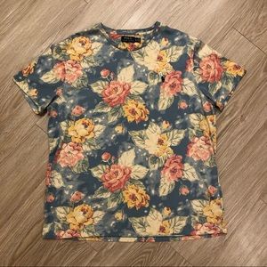 Floral Polo T-shirt